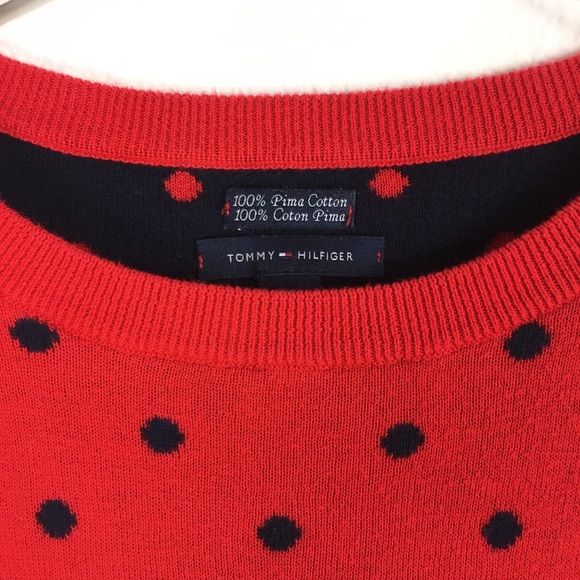 Tommy Hilfiger Pullover Polka Dot Sweater - Picture 3 of 6